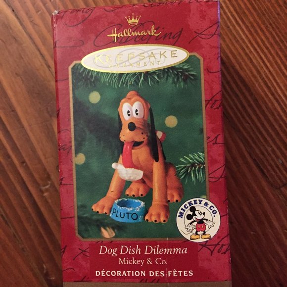 🛍️ | Mickey & Co. Dog Dish Dilemma - PLUTO - Hallmark Keepsake Ornament - Picture 3 of 12